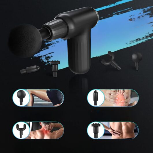 πβ¨ Muscle Massage Gun FH-820 | 6 Vibration Modes & 4 Heads | Deep Tissue Relief πͺβ‘
