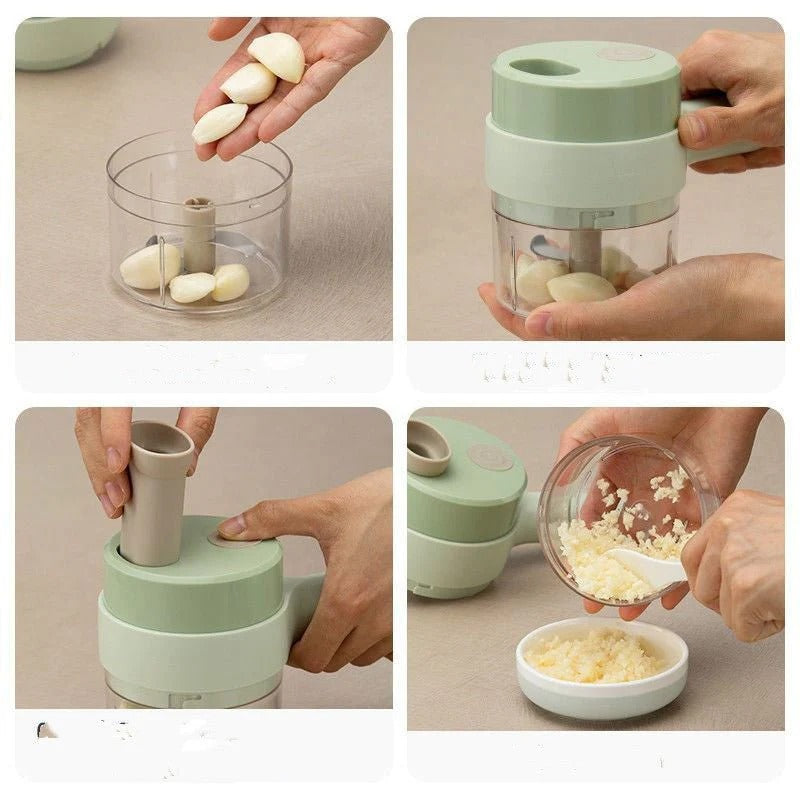 β‘οΈ Wireless Electric Garlic Masher β Portable Mini Food Chopper for Kitchen π½οΈ