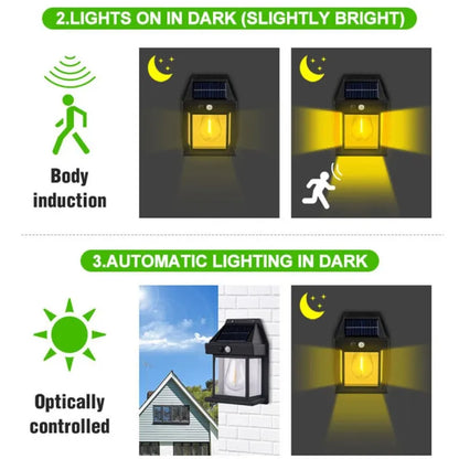 Solar Outdoor Wall Lamp