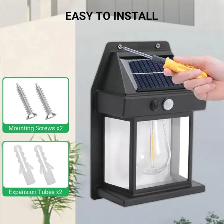 Solar Outdoor Wall Lamp