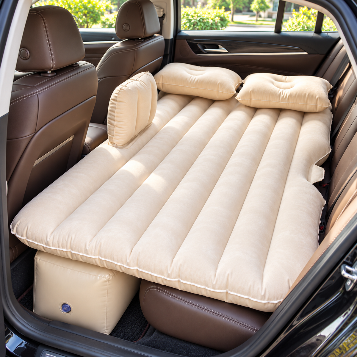 Inflatable Car Bed for Back Seat - Universal Air Mattress