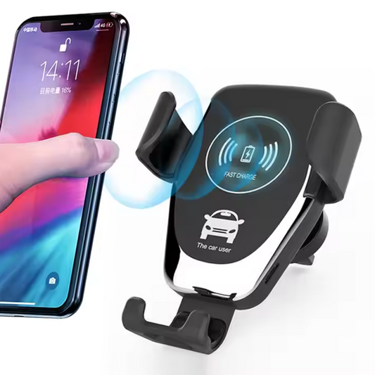 Auto-Clamping Wireless Car Charger – 10W Fast Charging Holder