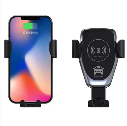 Auto-Clamping Wireless Car Charger – 10W Fast Charging Holder