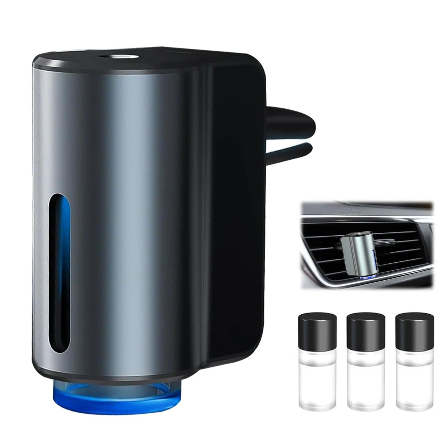 Smart Car Air Freshener – Natural French Perfume | 45 Days Long-Lasting Aroma 🌸✨