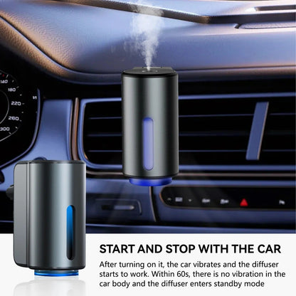 Smart Car Air Freshener – Natural French Perfume | 45 Days Long-Lasting Aroma 🌸✨