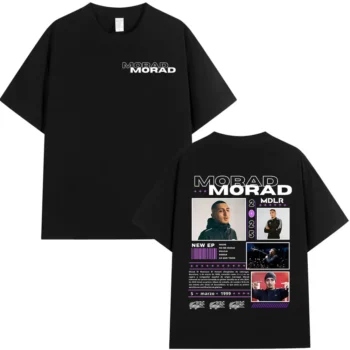 Morad MDLR Oversized Graphic T-Shirt – Unisex Hip-Hop Streetwear