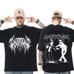 Ghostemane Double-Sided Oversized T-Shirt – Gothic Rock Streetwear