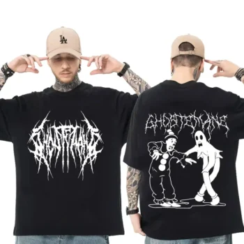 Ghostemane Double-Sided Oversized T-Shirt – Gothic Rock Streetwear