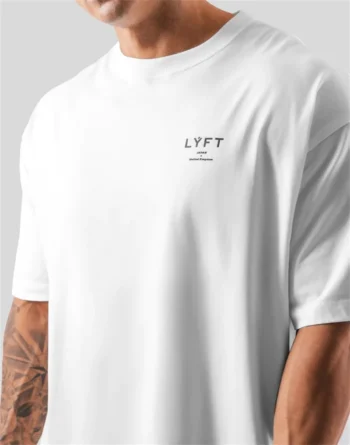 LYFT Oversized Gym T-Shirt – Men's Fitness & Bodybuilding Tee